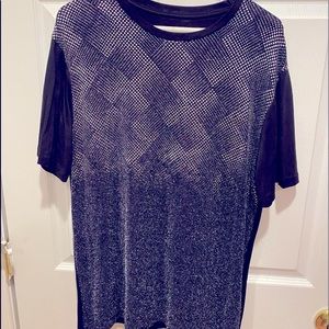 Medium shirt from Zara. Black/Silver detailing.